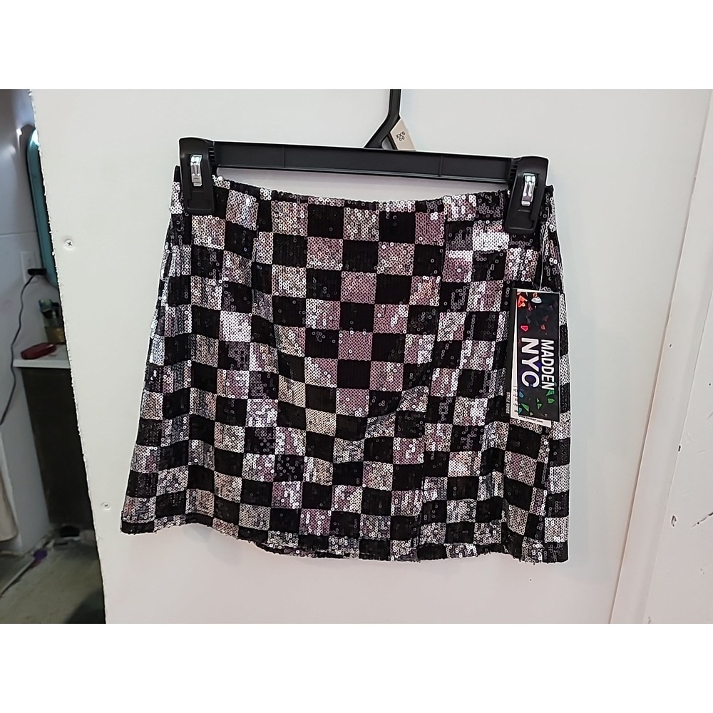 Madden NYC Women's Sequin Mini Skirt XXS - Picture 7 of 7